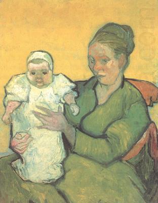 Vincent Van Gogh Mother Roulin wtih Her Baby (nn04) china oil painting image